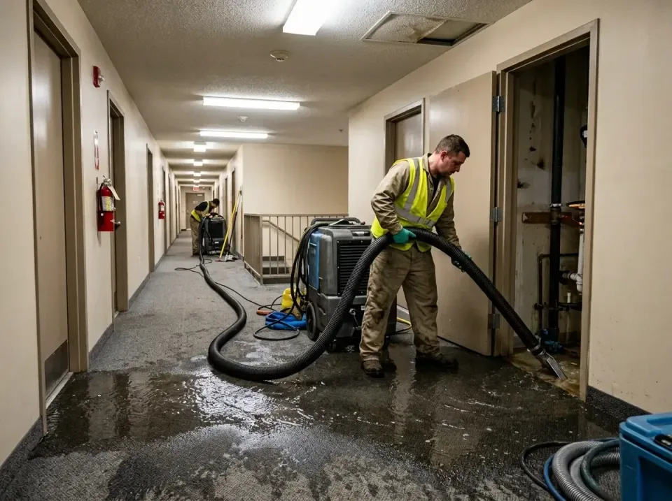 multi-unit-apartment-hallway-f-005 — frequently asked questions, Emergency Burst Pipe Water Extraction & Removal in Hot Spri…